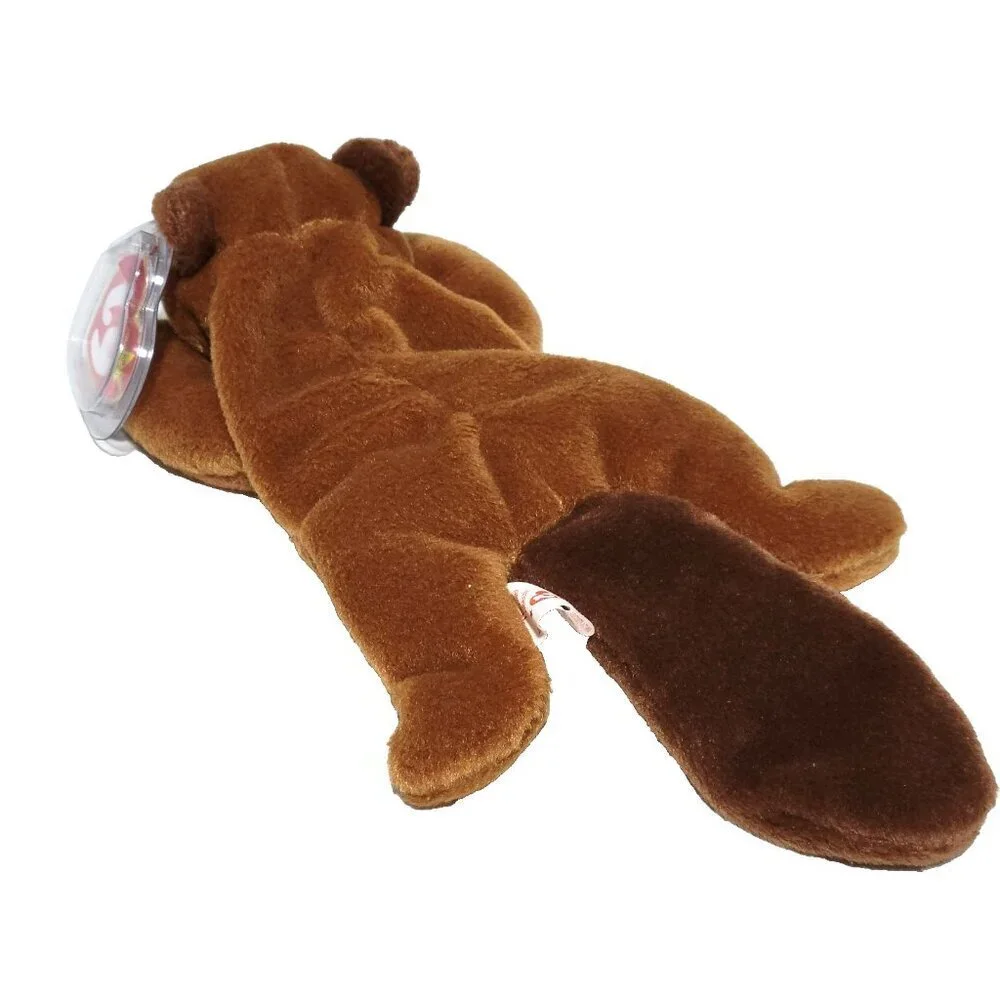 Ty Beanie Baby Bucky the Beaver NWT Retired 1995